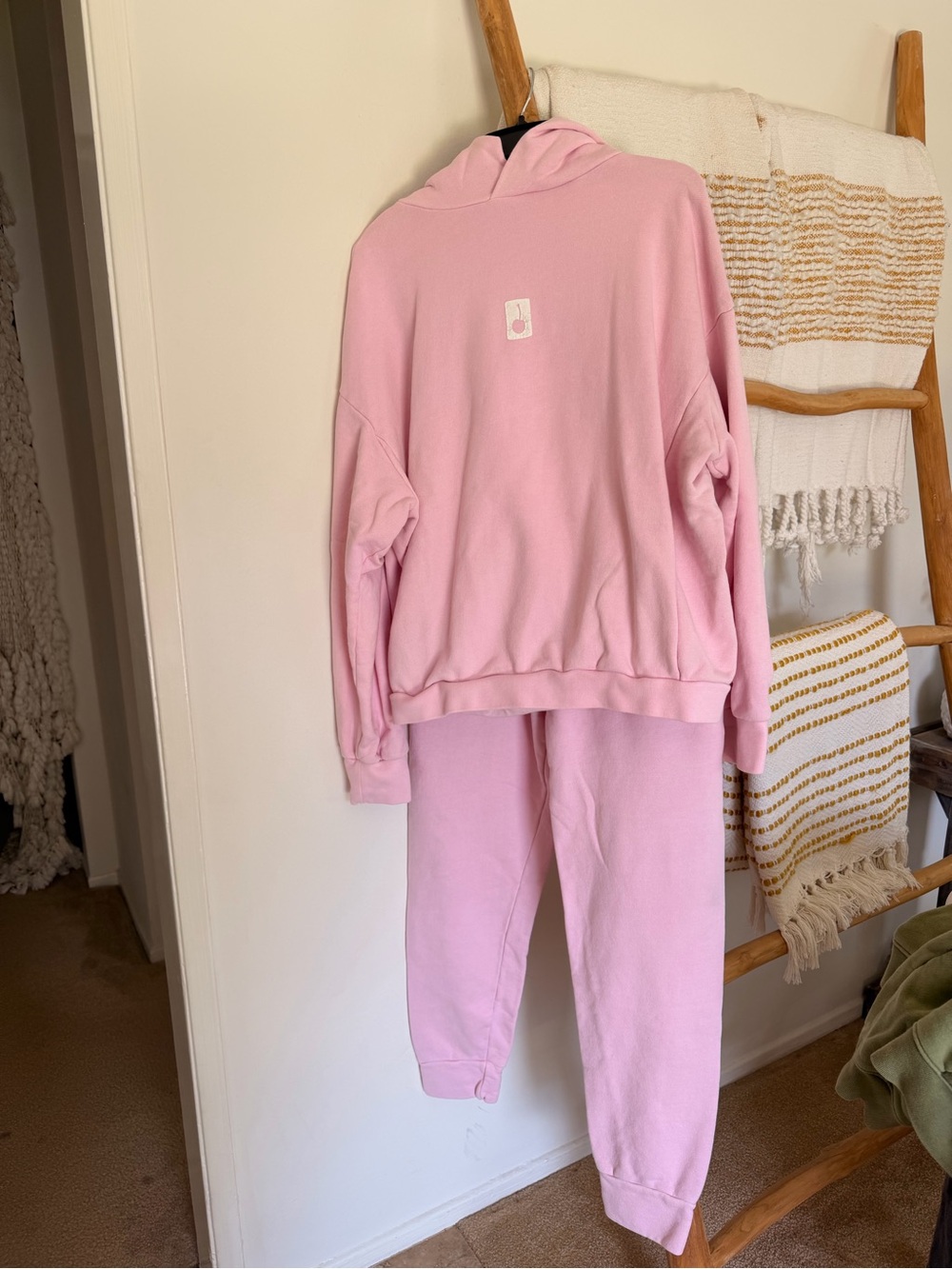 Bloody Sunday UNRELEASED Pink CORE Hoodie and Pant Lounge Set